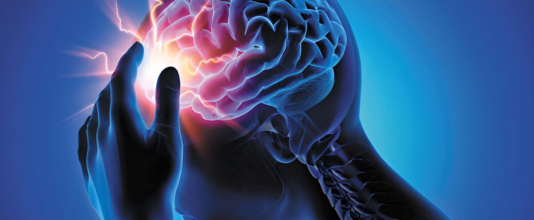 A Person is Holding Their Head With a Lightning Bolt Coming Out of It — Back Care Gold Coast in Nera