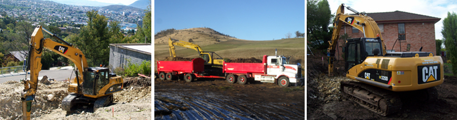 Earthmoving services in Hobart