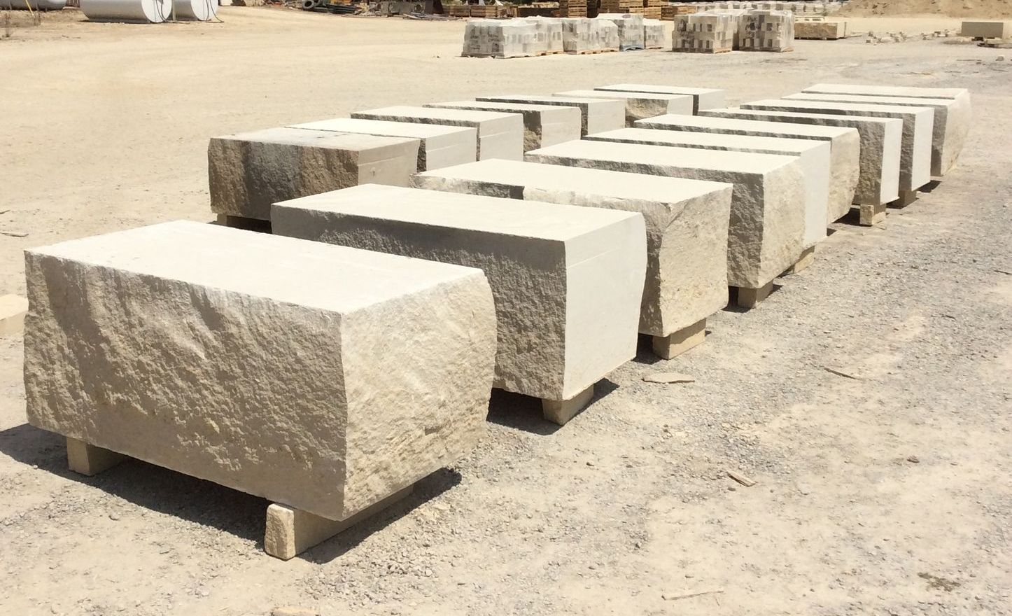 Cottonwood Limestone Seat Stones at Silverdale Quality Stone