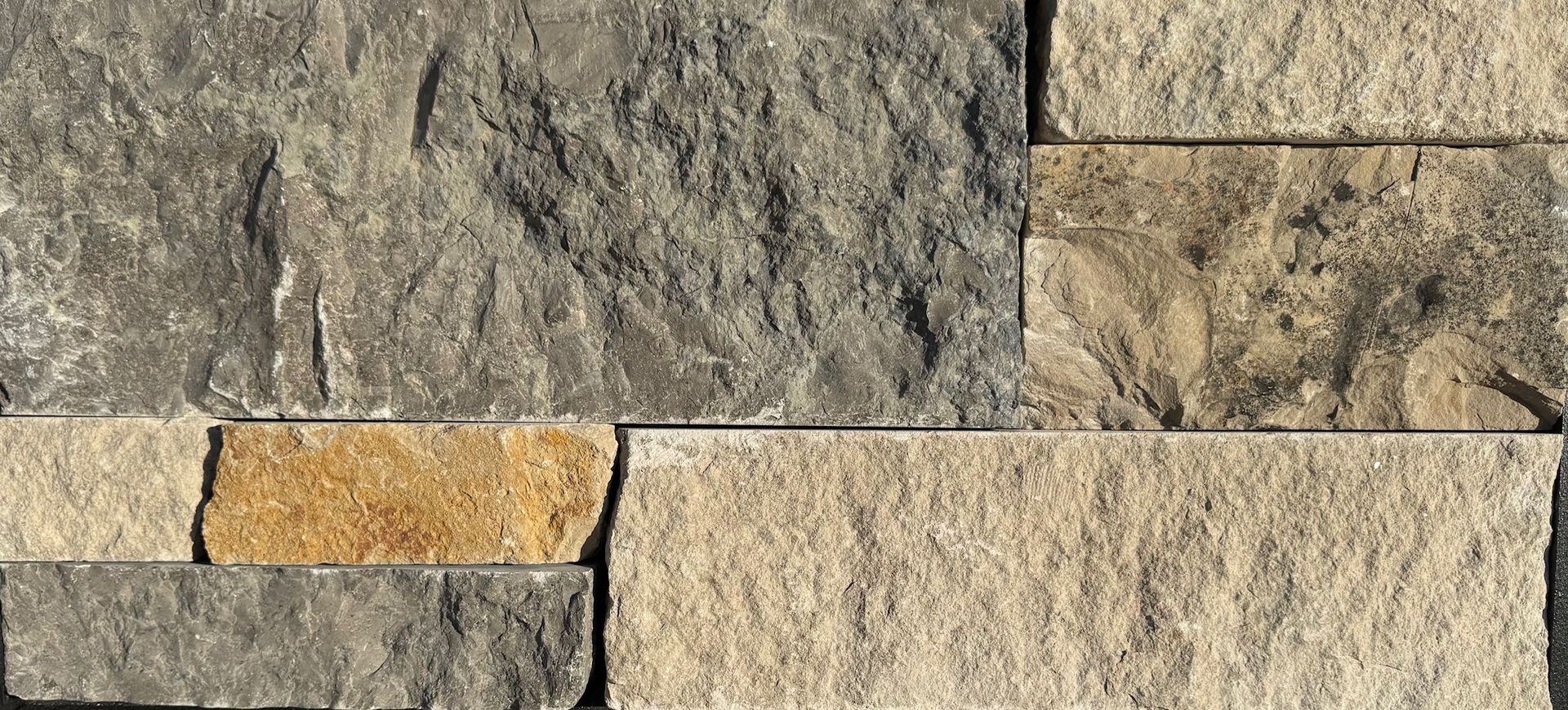 Milford Dimensional Veneer Sample Board at Silverdale Quality Stone