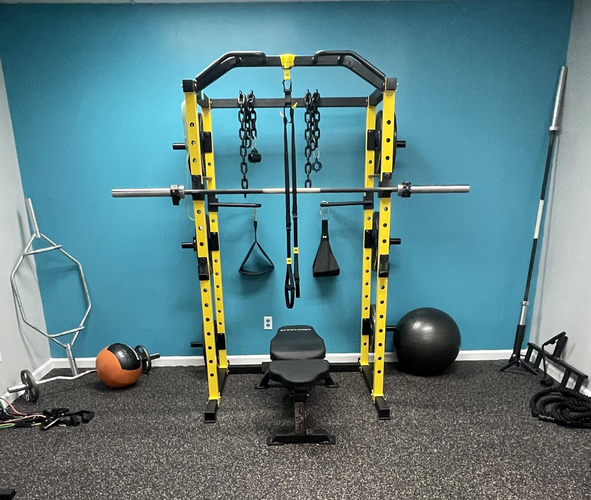 personal training gym at their facility