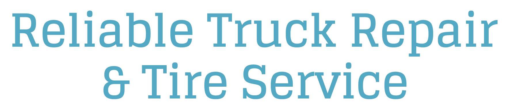 Logo of Reliable Truck Repair & Tire Service
