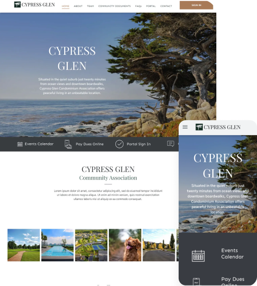 AppFolio Sites Cypress Layout