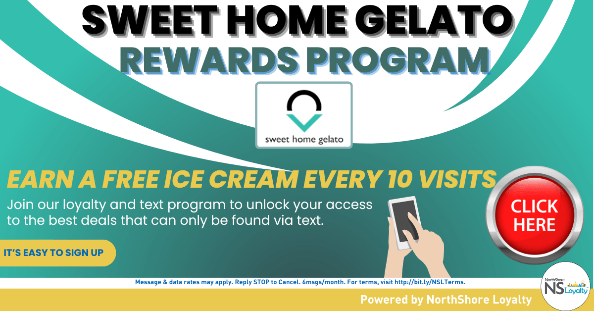 Sweet Home Gelato Rewards Club