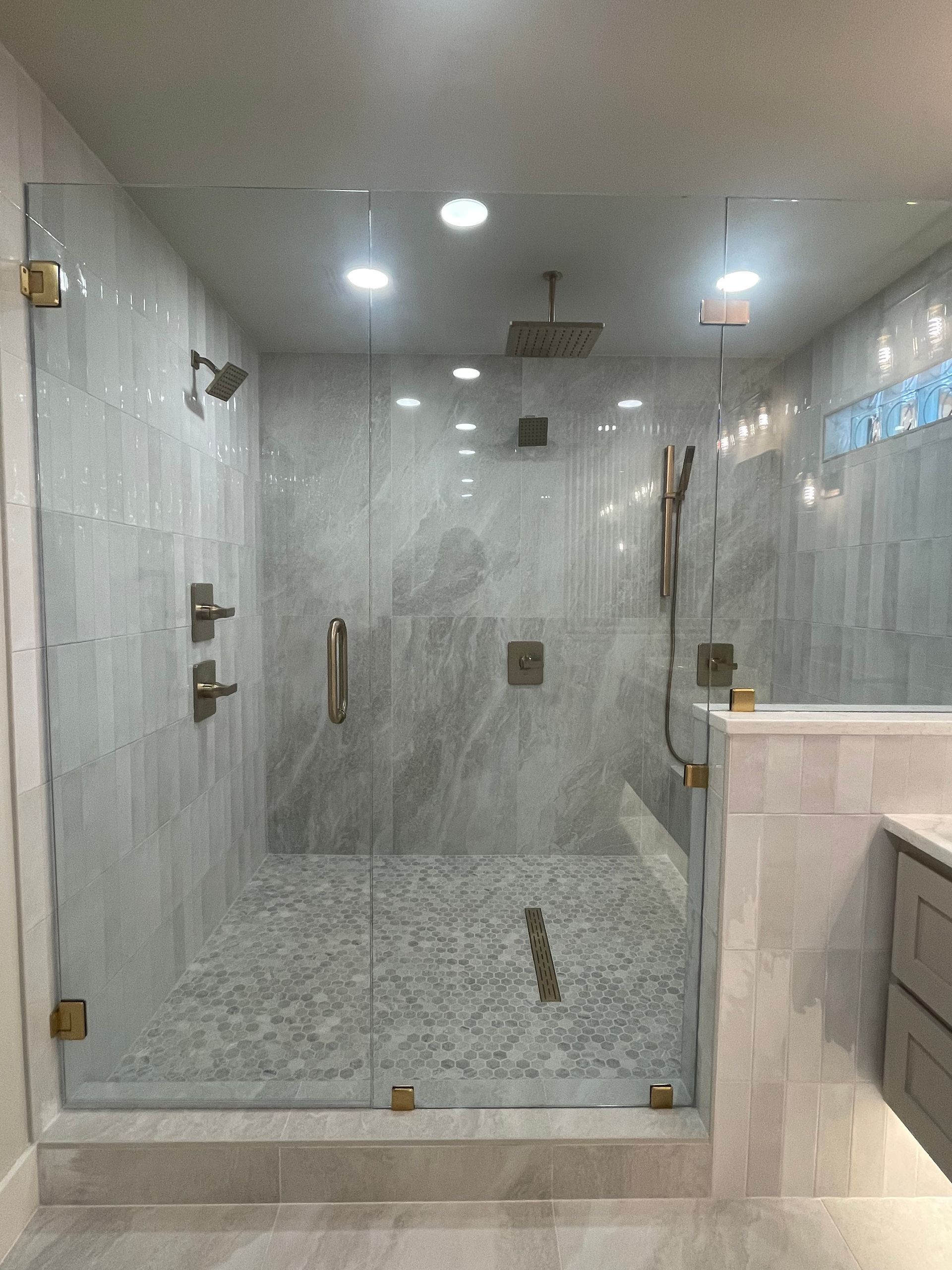 A plumbing bathroom remodel in Rogers, AR by Masters of Disasters Leak Detection