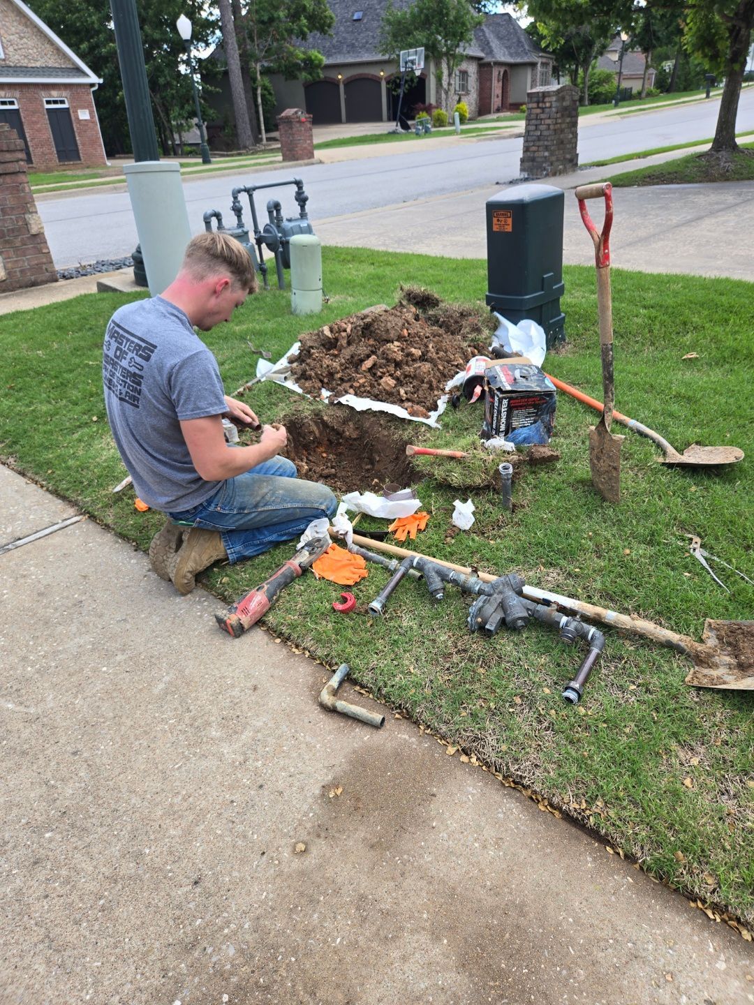 A leak detection in Rogers, AR by Masters of Disasters Leak Detection