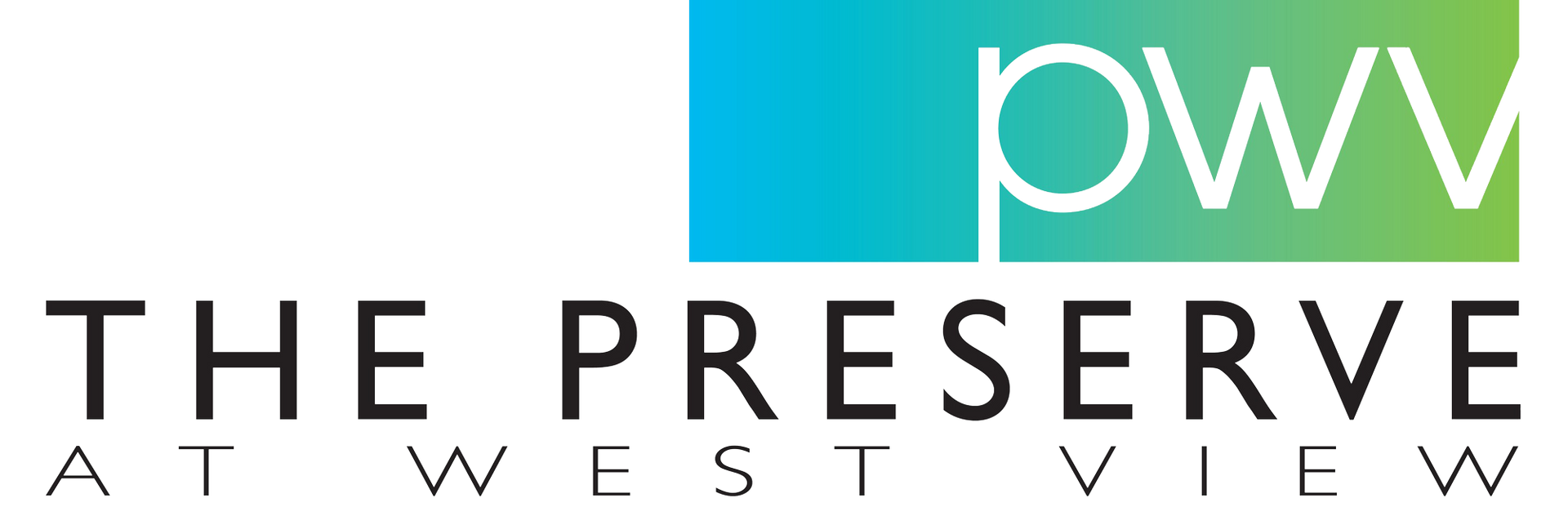 The Preserve at West View Logo  - header, go to homepage