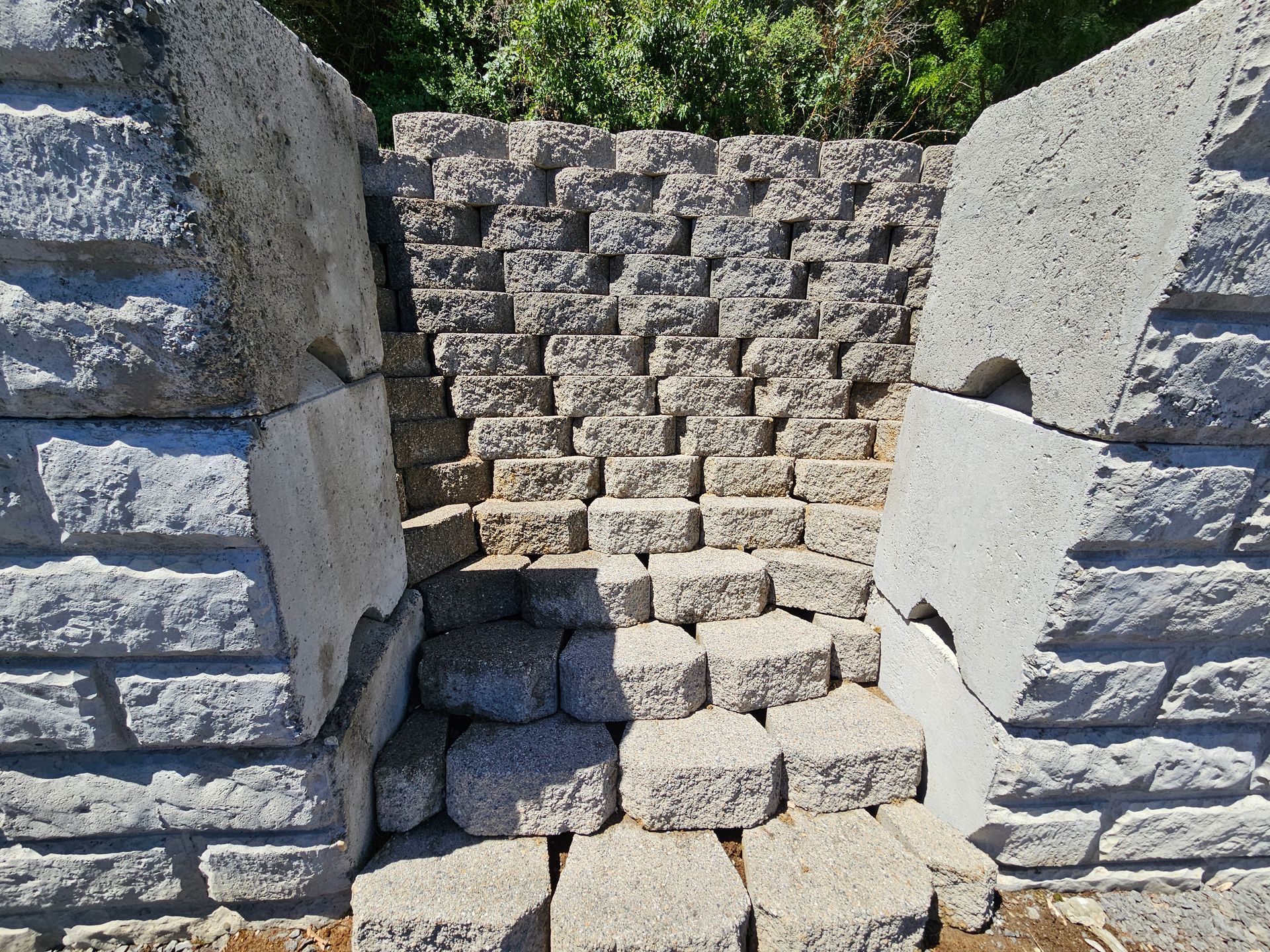 After soft wash cleaning