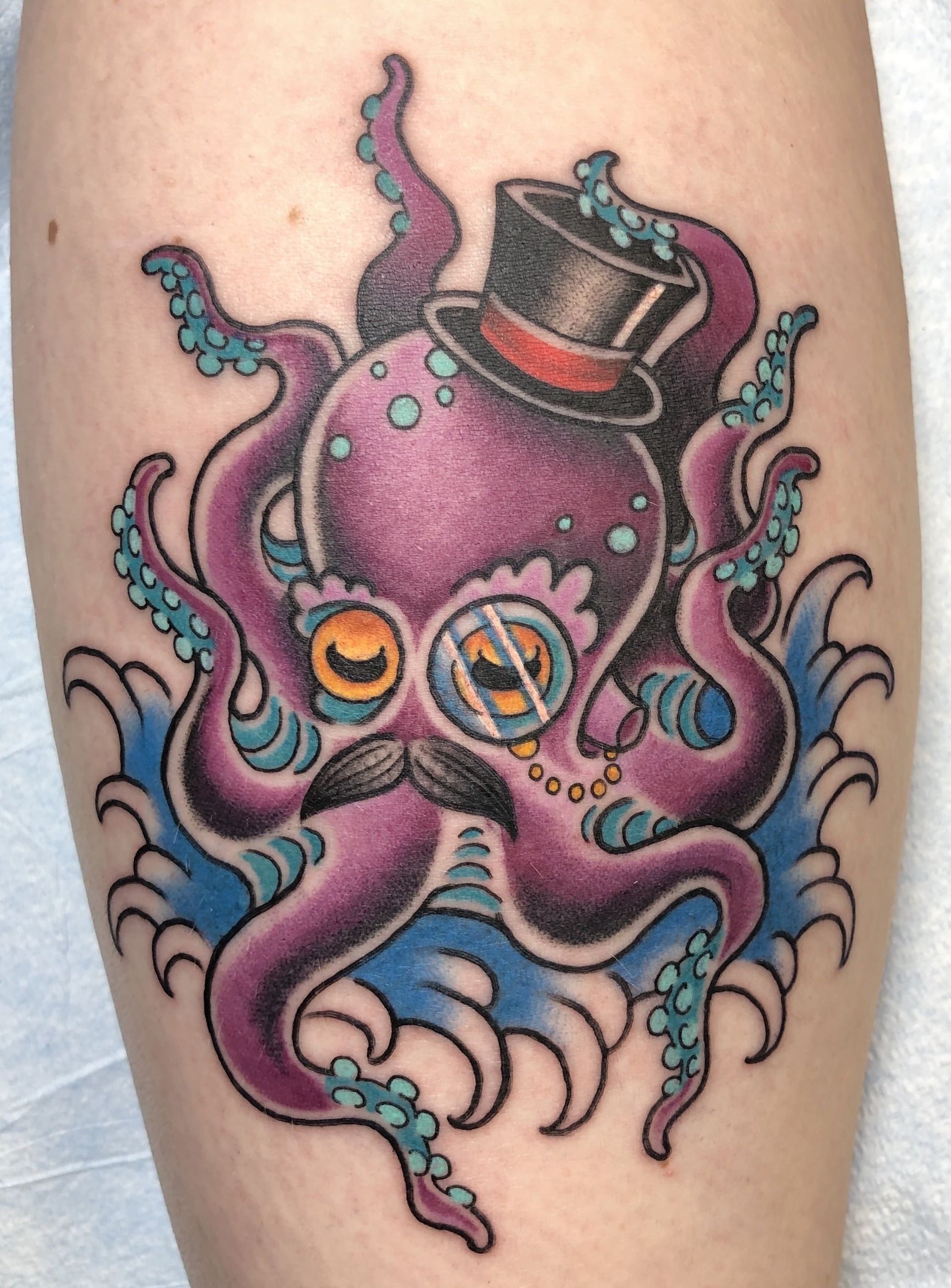 Octopus Tattoo — Olympia, WA — Lo and Behold Tattoo