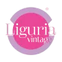 Un logo rosa e viola per liguria vintage