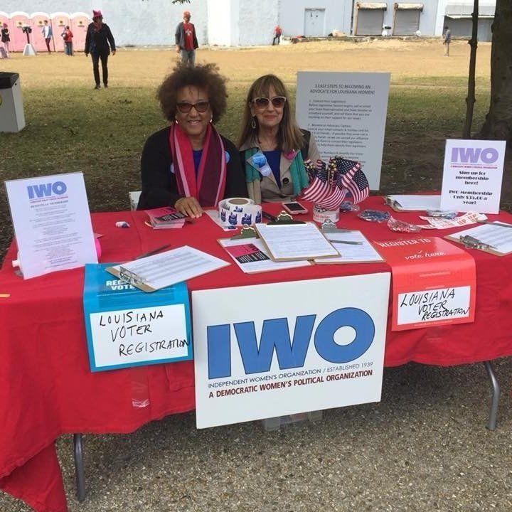 Two women at a table with