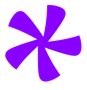 Purple asterisk