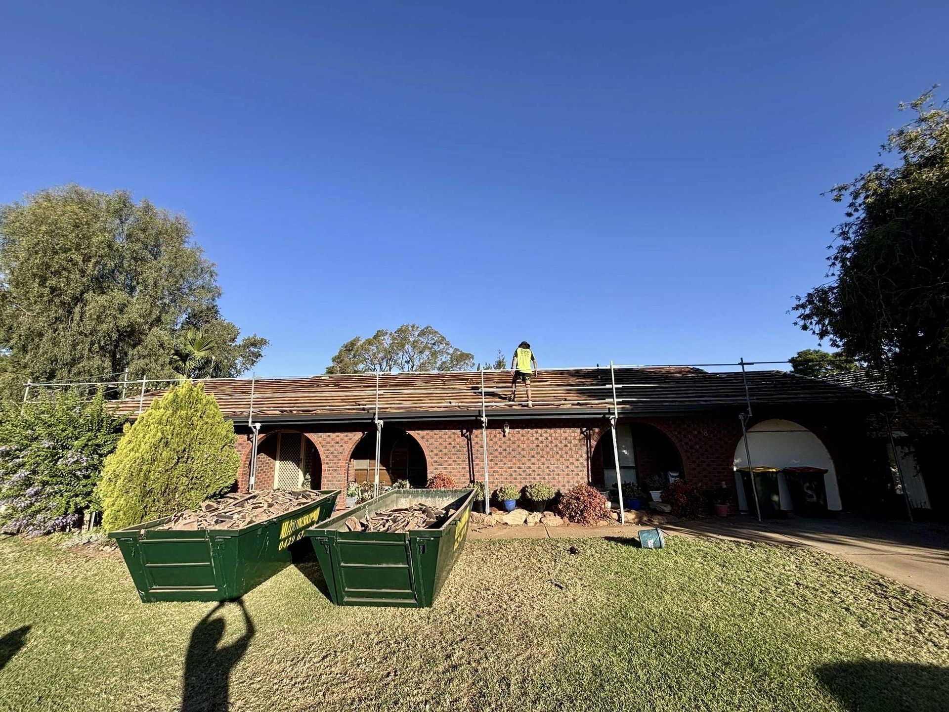 MIA Quikskips bins at Griffith residential clean-up – local skip bin hire service