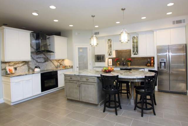 Kitchen Renovation— White and Black Kitchen in Virginia Beach, VA