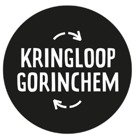 Zwarte cirkel met de tekst 