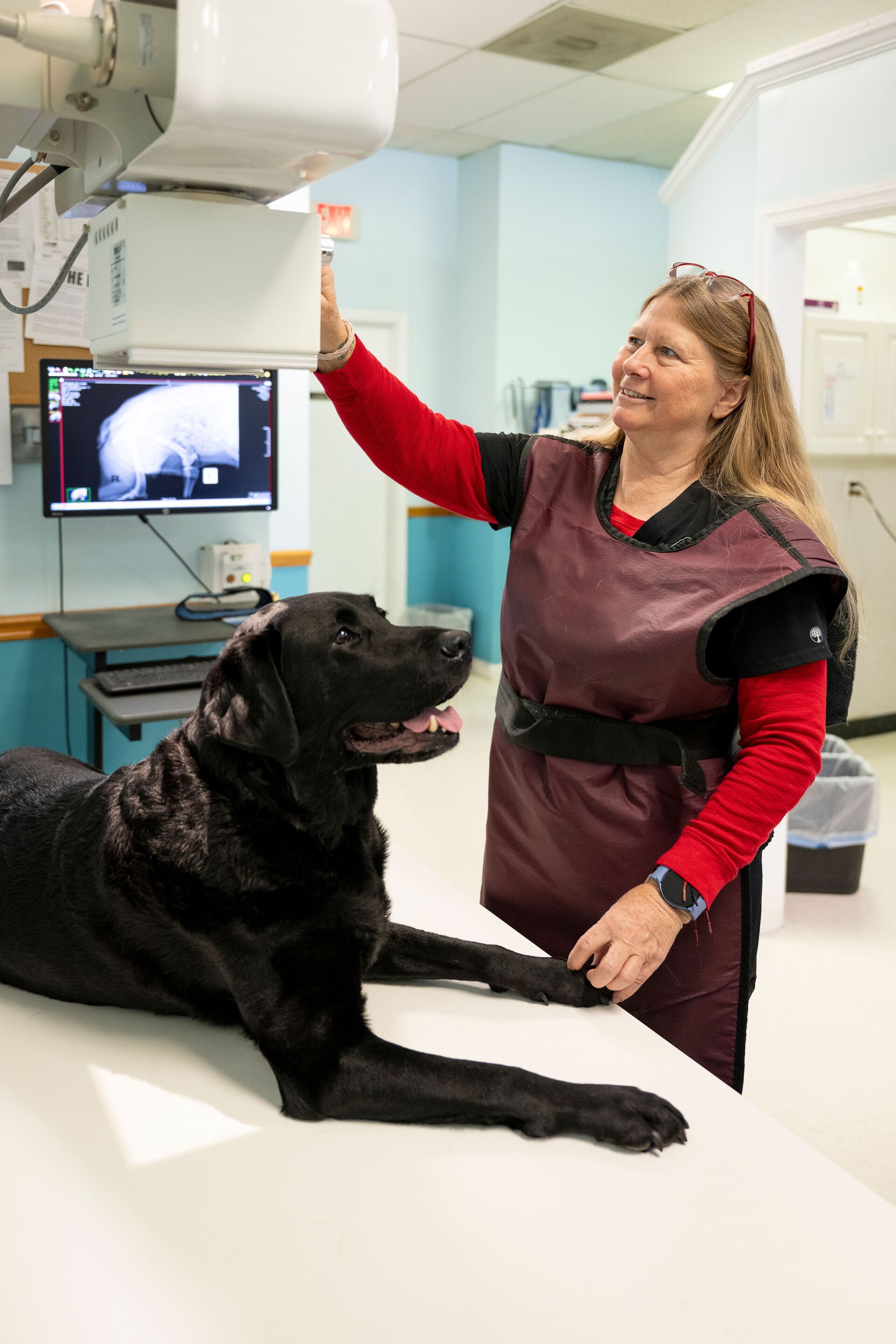 Sharon with digital x-ray