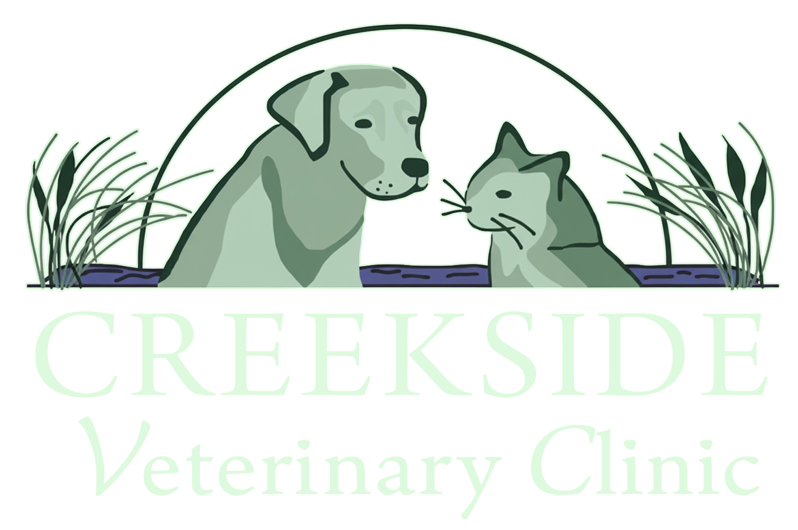 Creekside Vet Clinic Logo