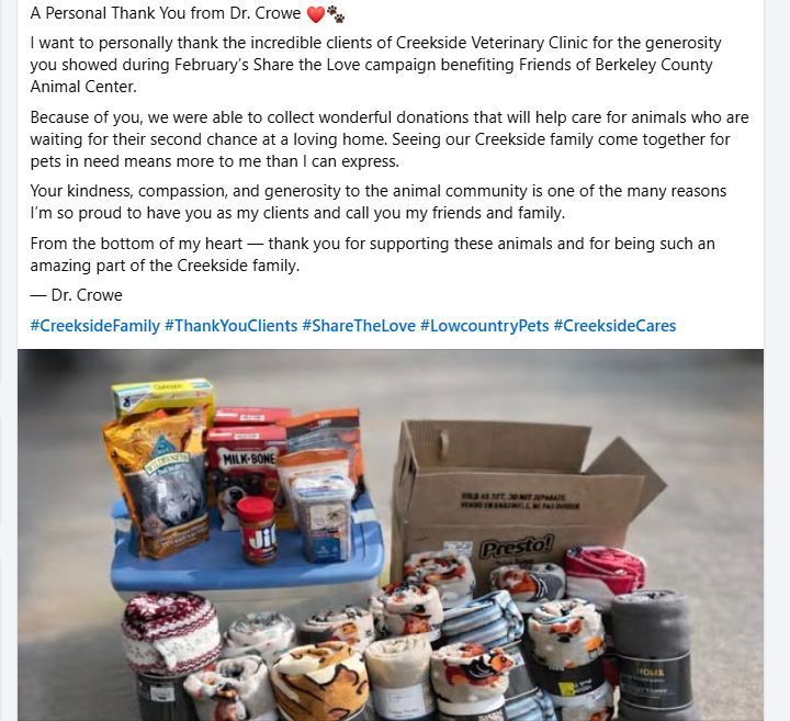 Creekside in the Community