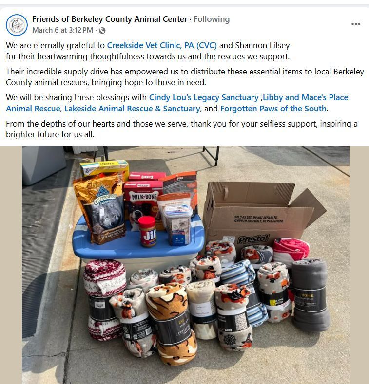 Creekside in the Community