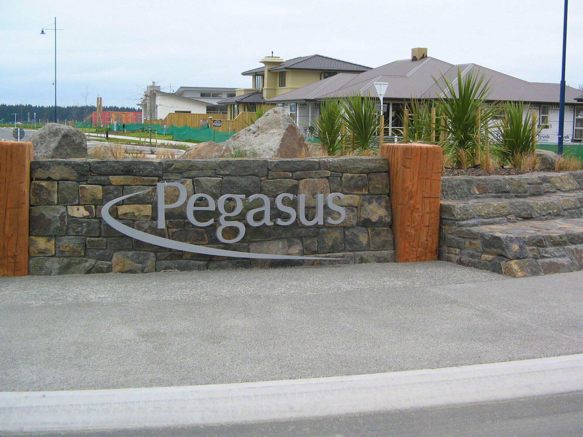 Pegasus stonewall entrance