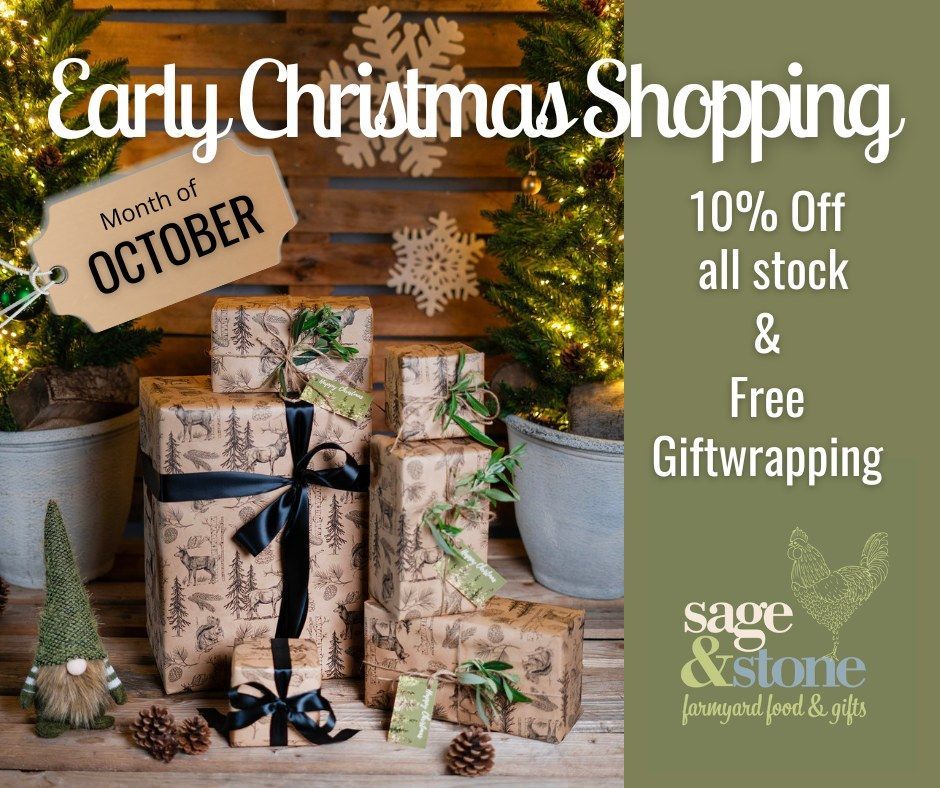 Sage&Stone early christmas shopping 