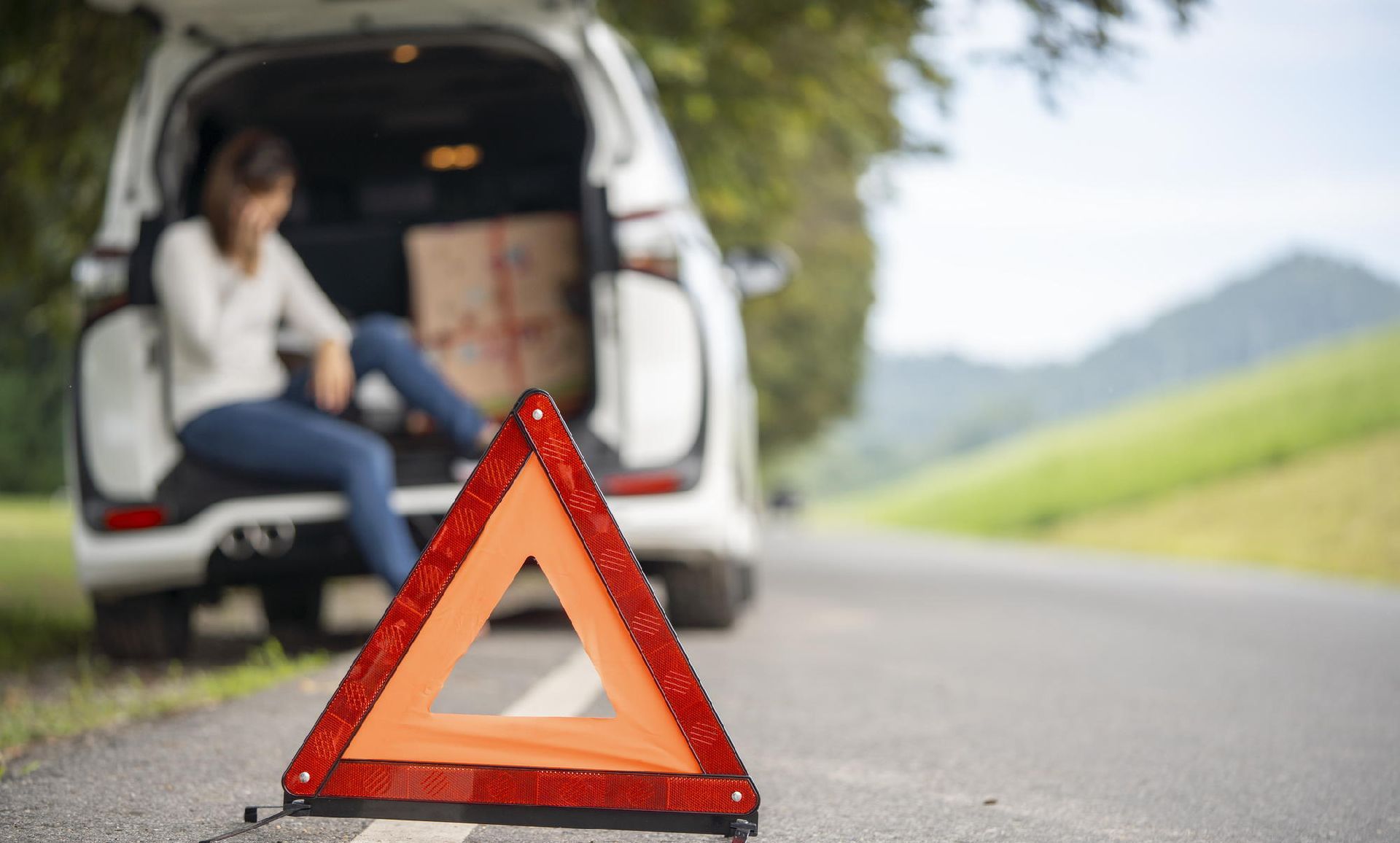 triangolo per soccorso stradale