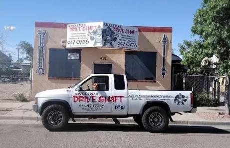 A parking lot in front of an 