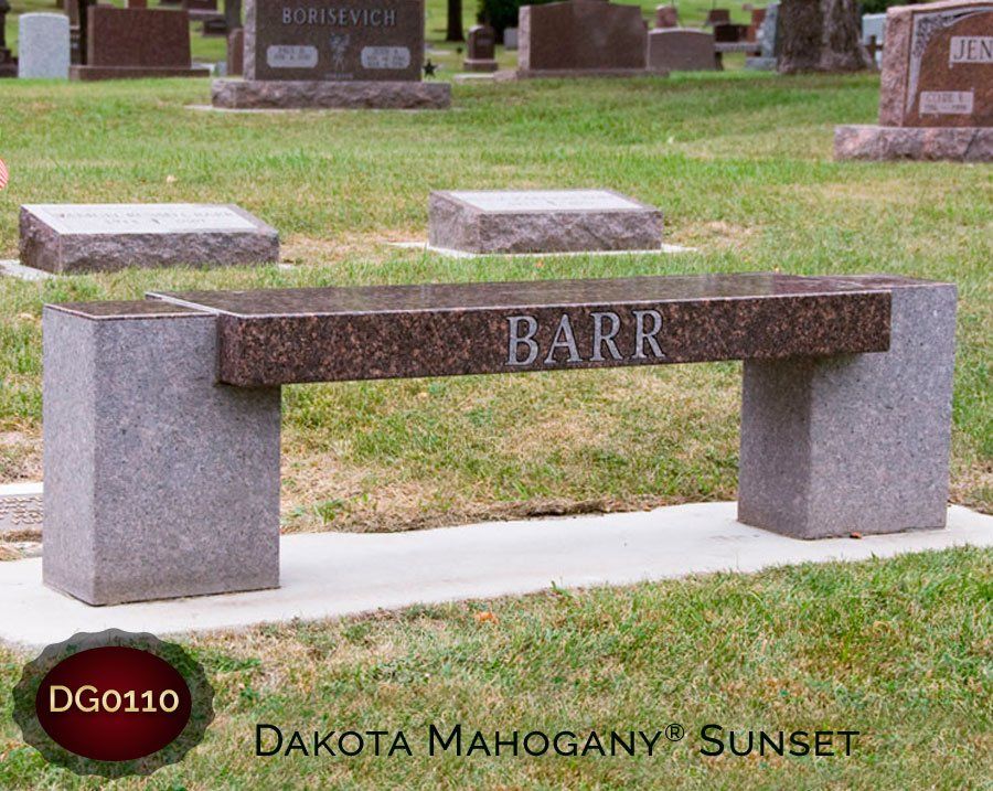 Barr Dakota Mahogany Sunset — Billings, MT — Billings Monument Co.