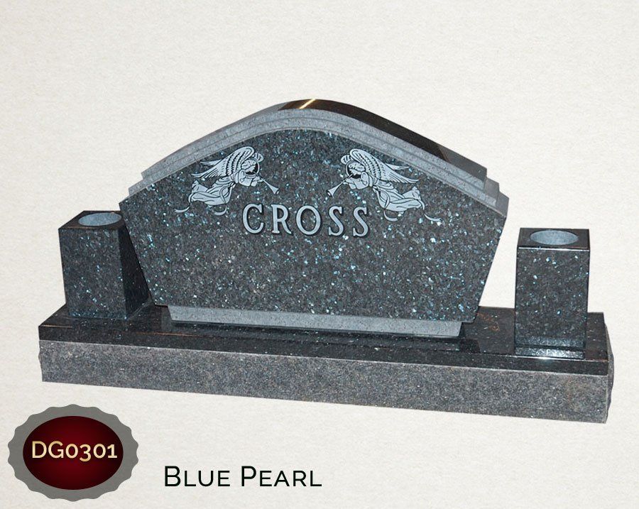 Cross Blue Pearl — Billings, MT — Billings Monument Co.