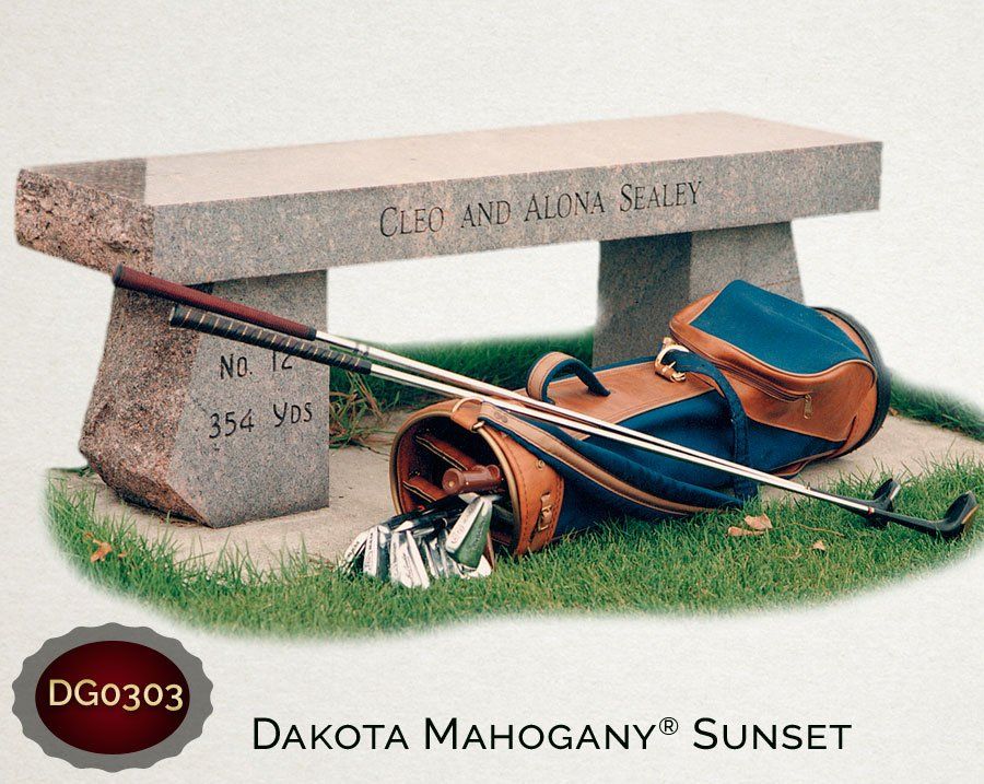 Cleo and Alona Dakota Mahogany Sunset — Billings, MT — Billings Monument Co.