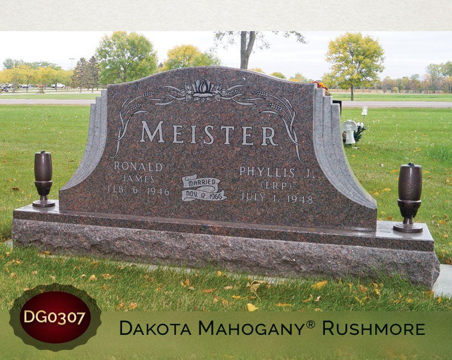 Meister Dakota Mahogany Rushmore — Billings, MT — Billings Monument Co.