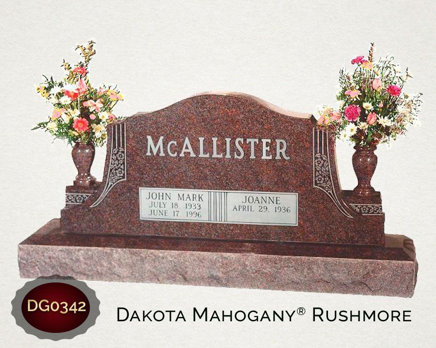 McAllister Dakota Mahogany Rushmore — Billings, MT — Billings Monument Co.