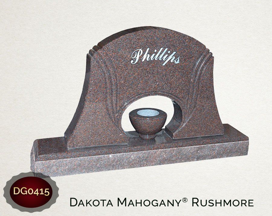 Phillips Dakota Mahogany Rushmore — Billings, MT — Billings Monument Co.