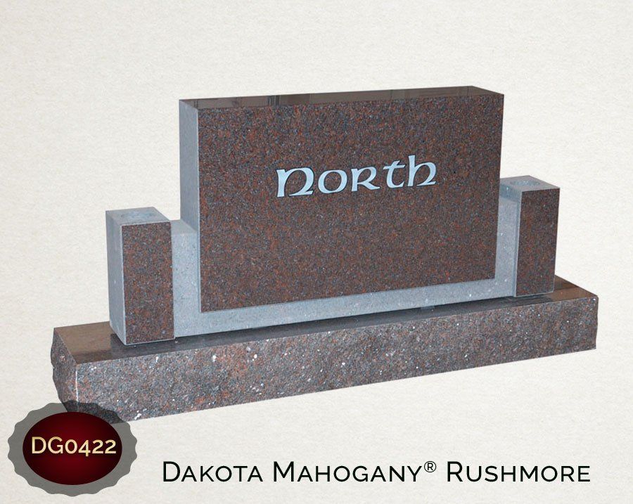 North Dakota Mahogany Rushmore — Billings, MT — Billings Monument Co.