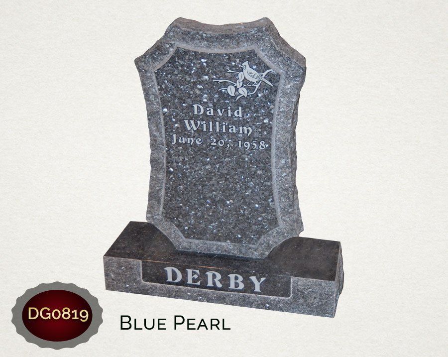 David Blue Pearl — Billings, MT — Billings Monument Co.