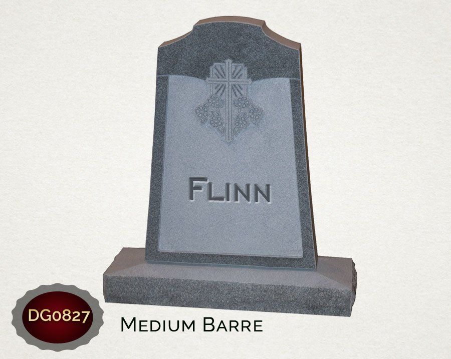 Flinn Medium Barre — Billings, MT — Billings Monument Co.