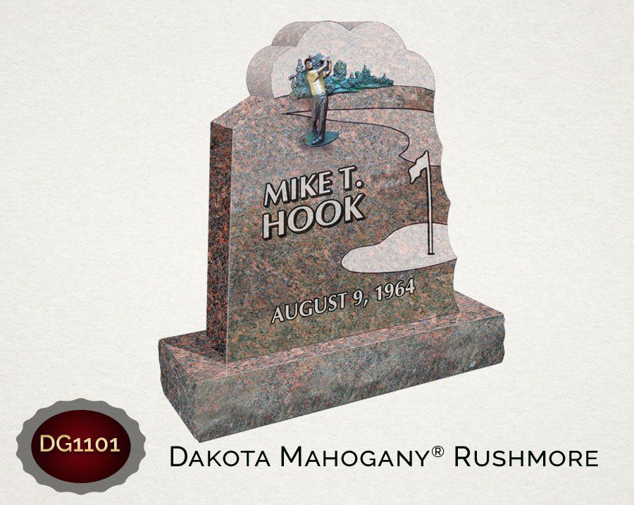 Mike Dakota Mahogany Rushmore — Billings, MT — Billings Monument Co.