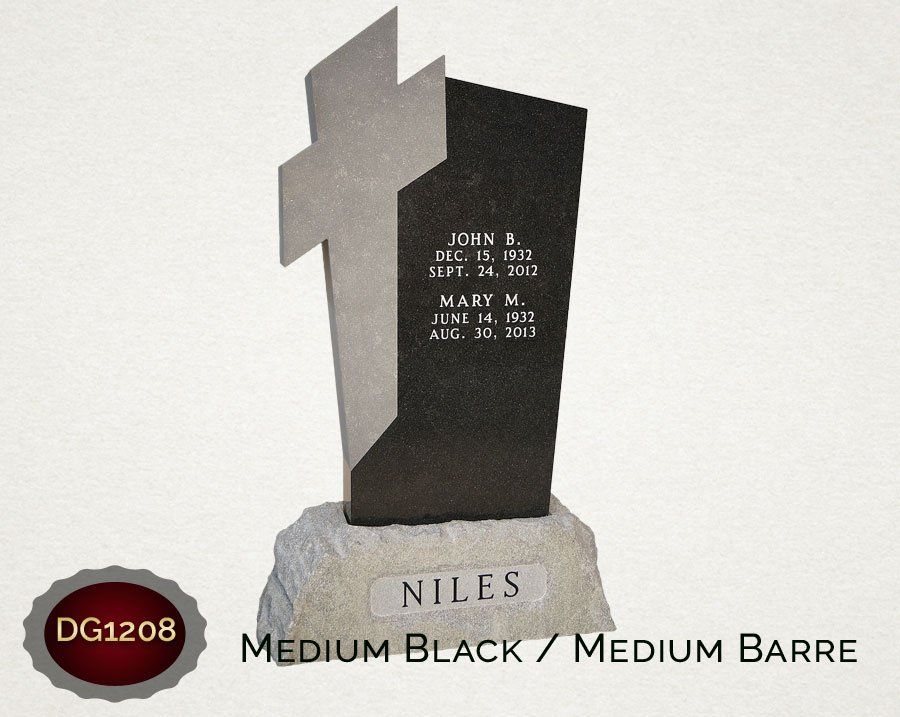 Niles Medium Black/Medium Barre — Billings, MT — Billings Monument Co.