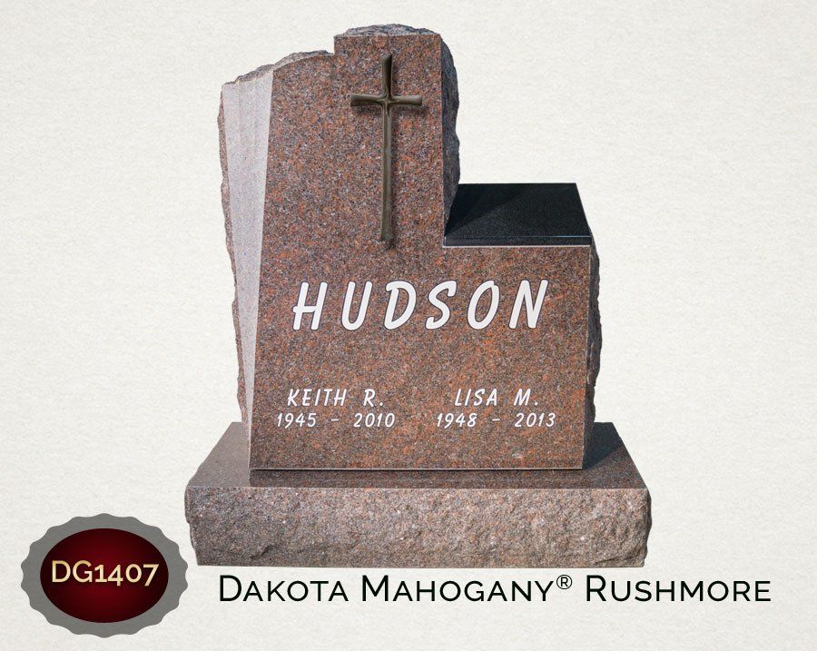Hudson Dakota Mahogany Rushmore — Billings, MT — Billings Monument Co.