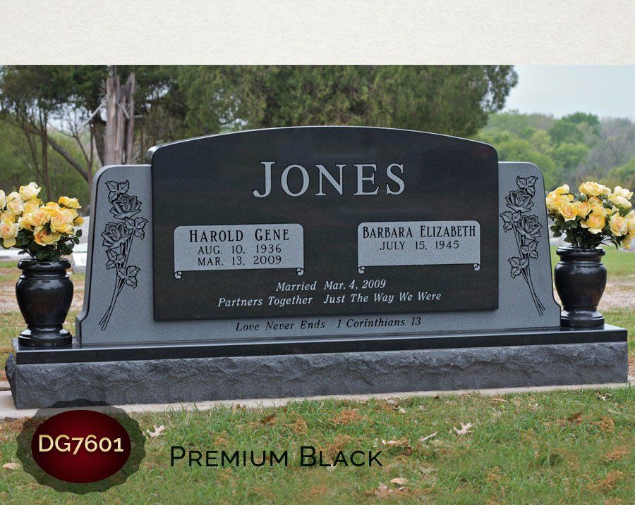 Jones Premium Black — Billings, MT — Billings Monument Co.