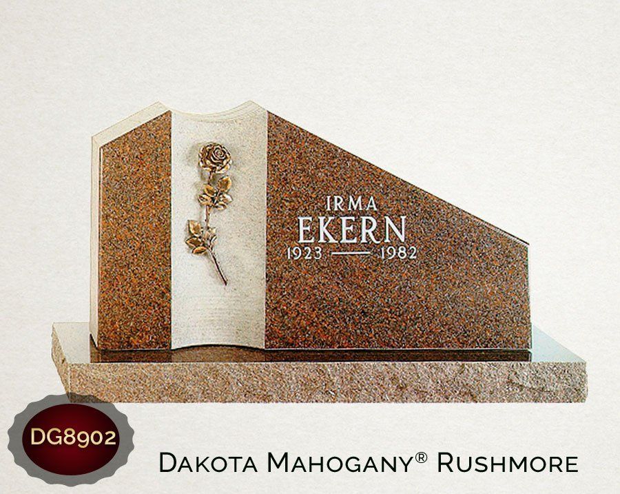 Ekern Dakota Mahogany Rushmore — Billings, MT — Billings Monument Co.