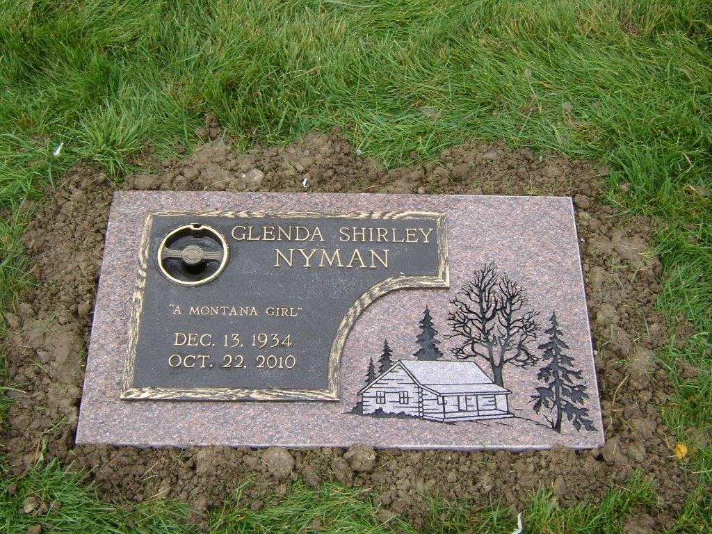 Nyman Monument — Billings, MT — Billings Monument Co.