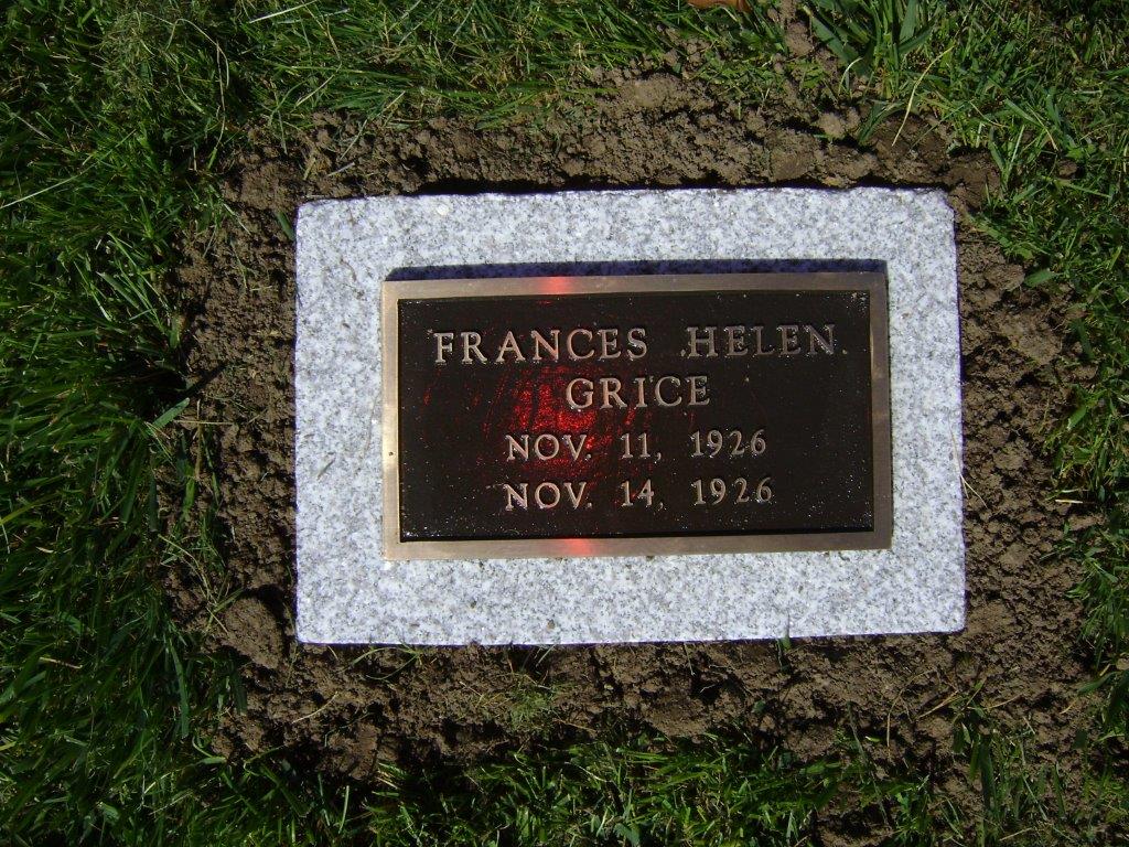 Grice Monument — Billings, MT — Billings Monument Co.