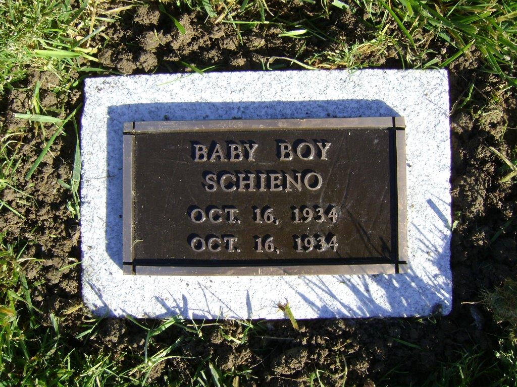 Schieno Monument — Billings, MT — Billings Monument Co.
