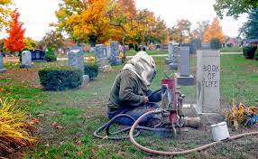 Man Working on Inscriptions — Billings, MT — Billings Monument Co.
