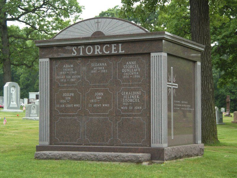 Storcel Mausoleum — Billings, MT — Billings Monument Co.