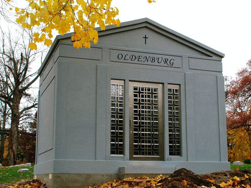 Oldenburg Mausoleum — Billings, MT — Billings Monument Co.