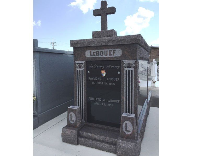 LeBouef Mausoleum — Billings, MT — Billings Monument Co.