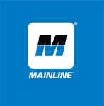 The mainline logo is on a blue background.