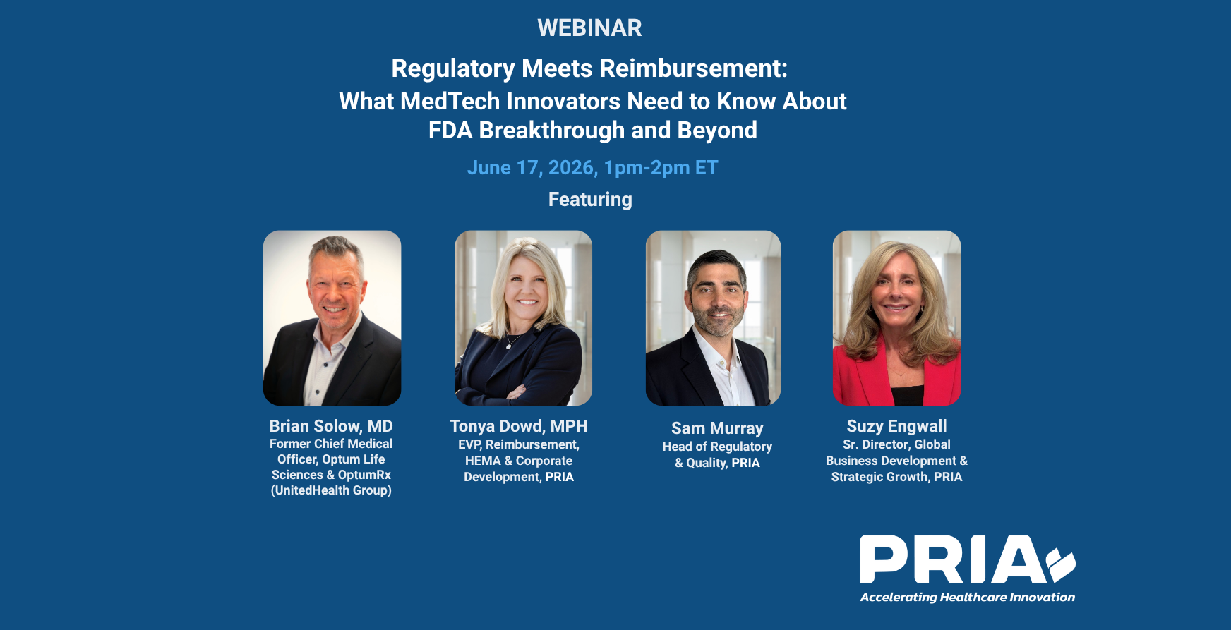 Regulatory Meets Reimbursement: What MedTech Innovators Need to Know About FDA Breakthrough & Beyond